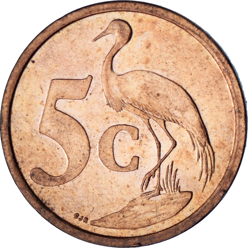 South Africa, 5 Cents, 2001
