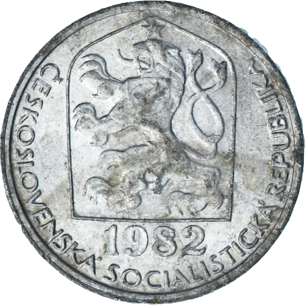 Czechoslovakia, 10 Haleru, 1982