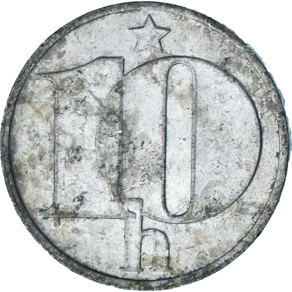 Czechoslovakia, 10 Haleru, 1982
