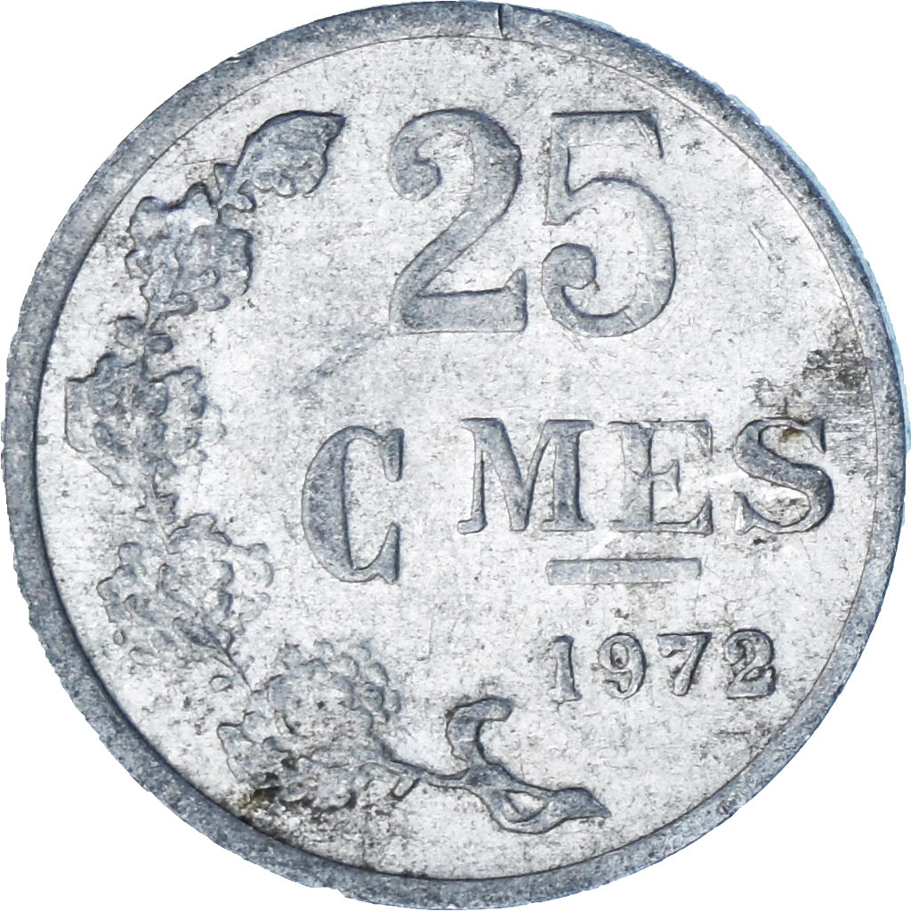 Luxemburgo, 25 Centimes, 1972