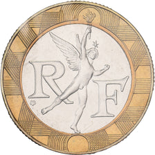 France, 10 Francs, Génie de la Bastille, 1988, MDP, Pattern
