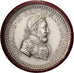 Frankreich, Medaille, Henri II et Catherine de Médicis, Silvered bronze
