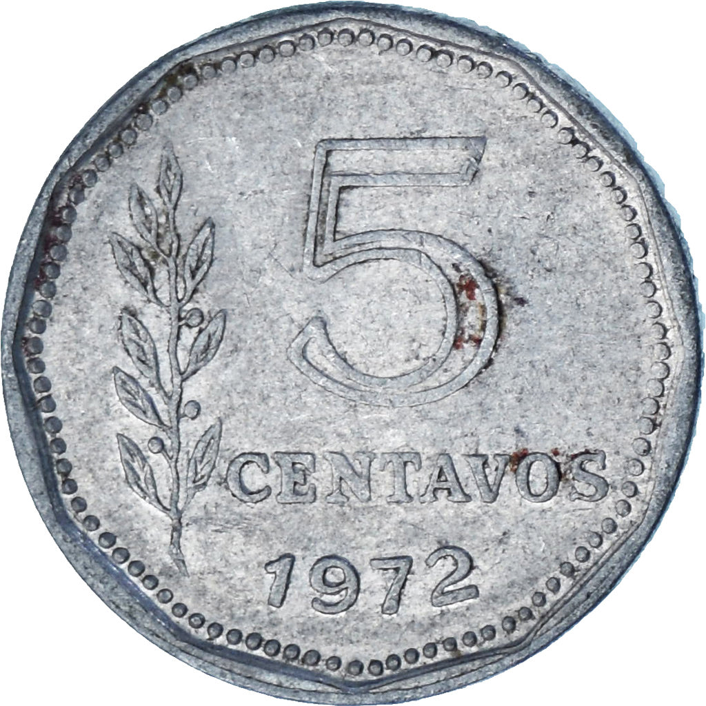 Argentinië, 5 Centavos, 1972