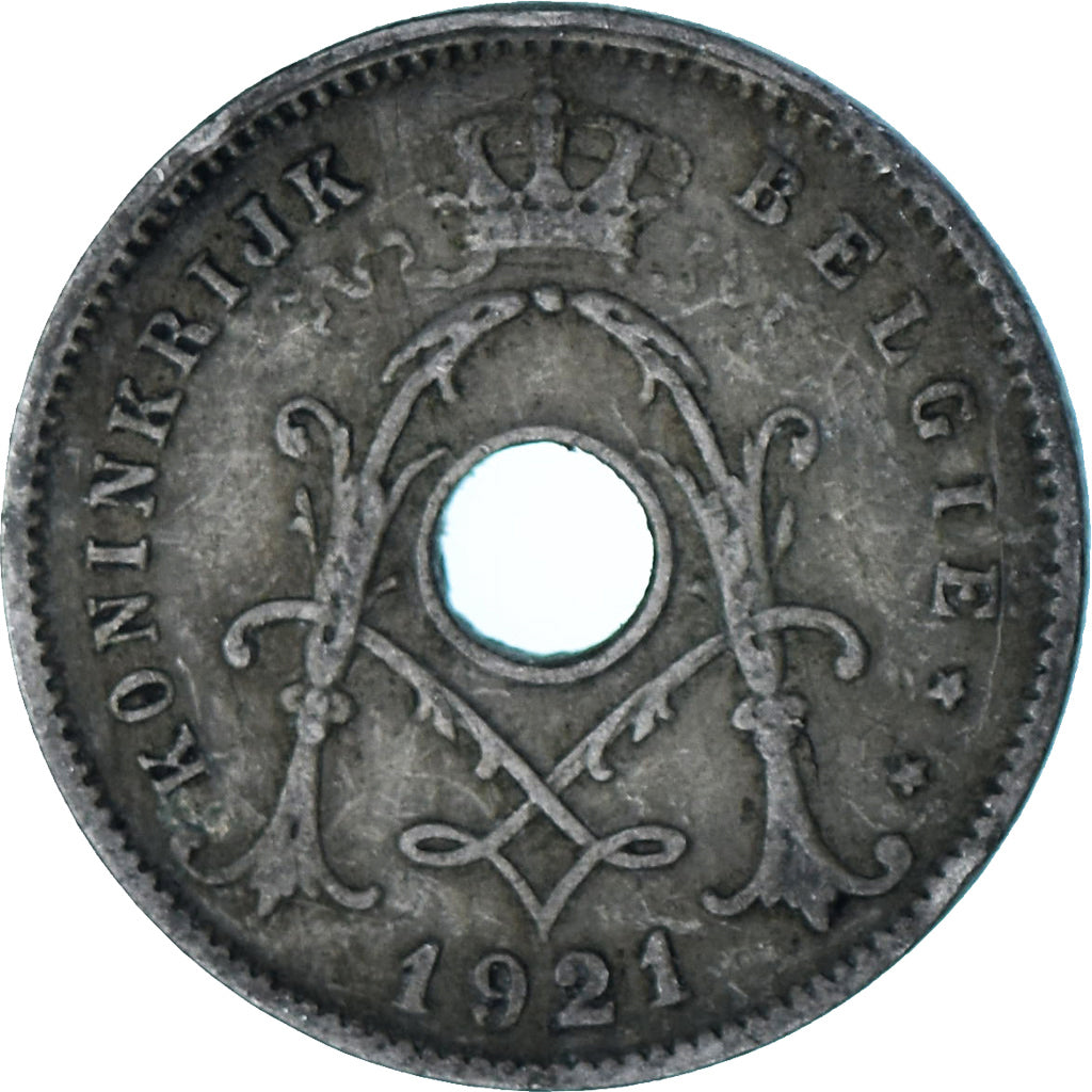 Belgium, 5 Centimes, 1921