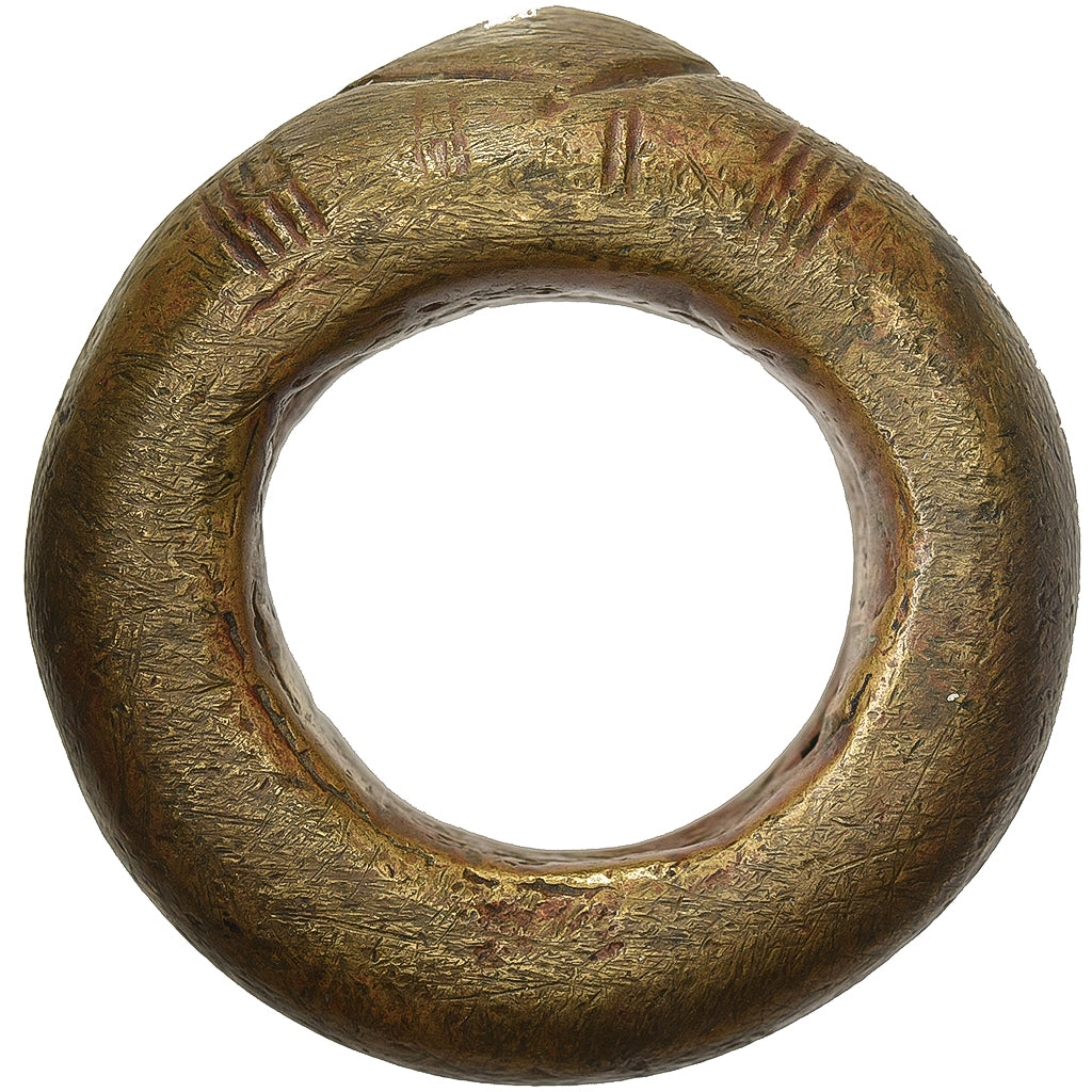 Costa d’Avorio, Ring coin, XVIIIth-XIXth Century, Bronzo, BB