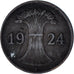 Niemcy, 1 Reichspfennig, 1924