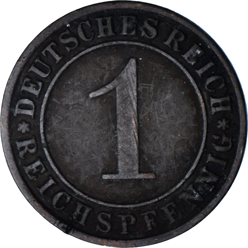 Niemcy, 1 Reichspfennig, 1924