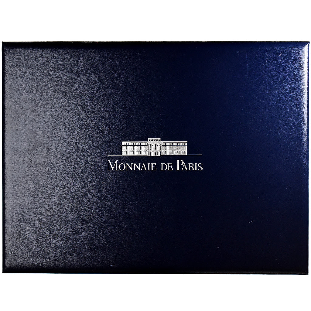 France, Coffret 6x100 Francs, Bicentenaire du Musée du Louvre, 1993, MDP