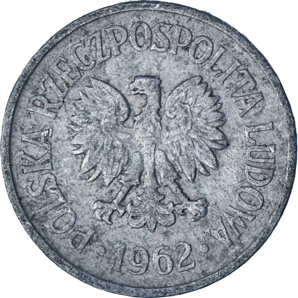 Polonia, 10 Groszy, 1962