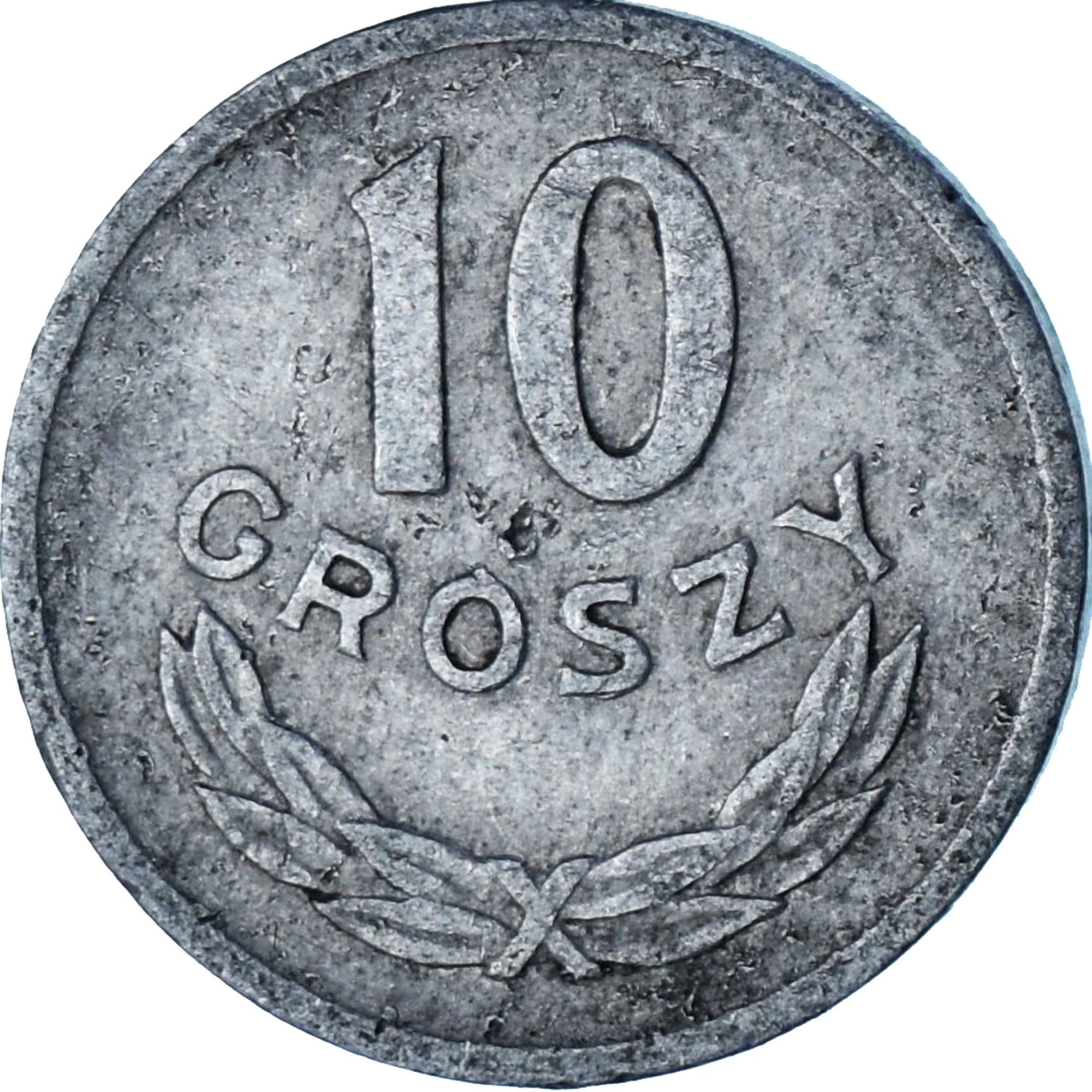 Polonia, 10 Groszy, 1962