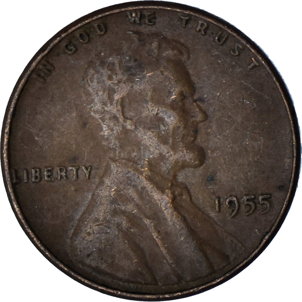 Estados Unidos da América, Cent, 1955