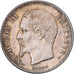 Francja, Napoleon III, 50 Centimes, 1854, Paris, Srebro, AU(55-58), Gadoury:414