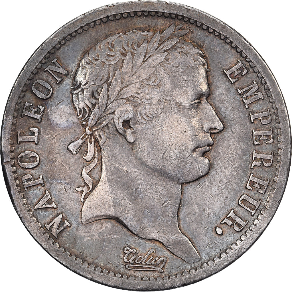 Frankreich, Napoleon I, 2 Francs, 1809, Paris, Silber, SS+, Gadoury:501