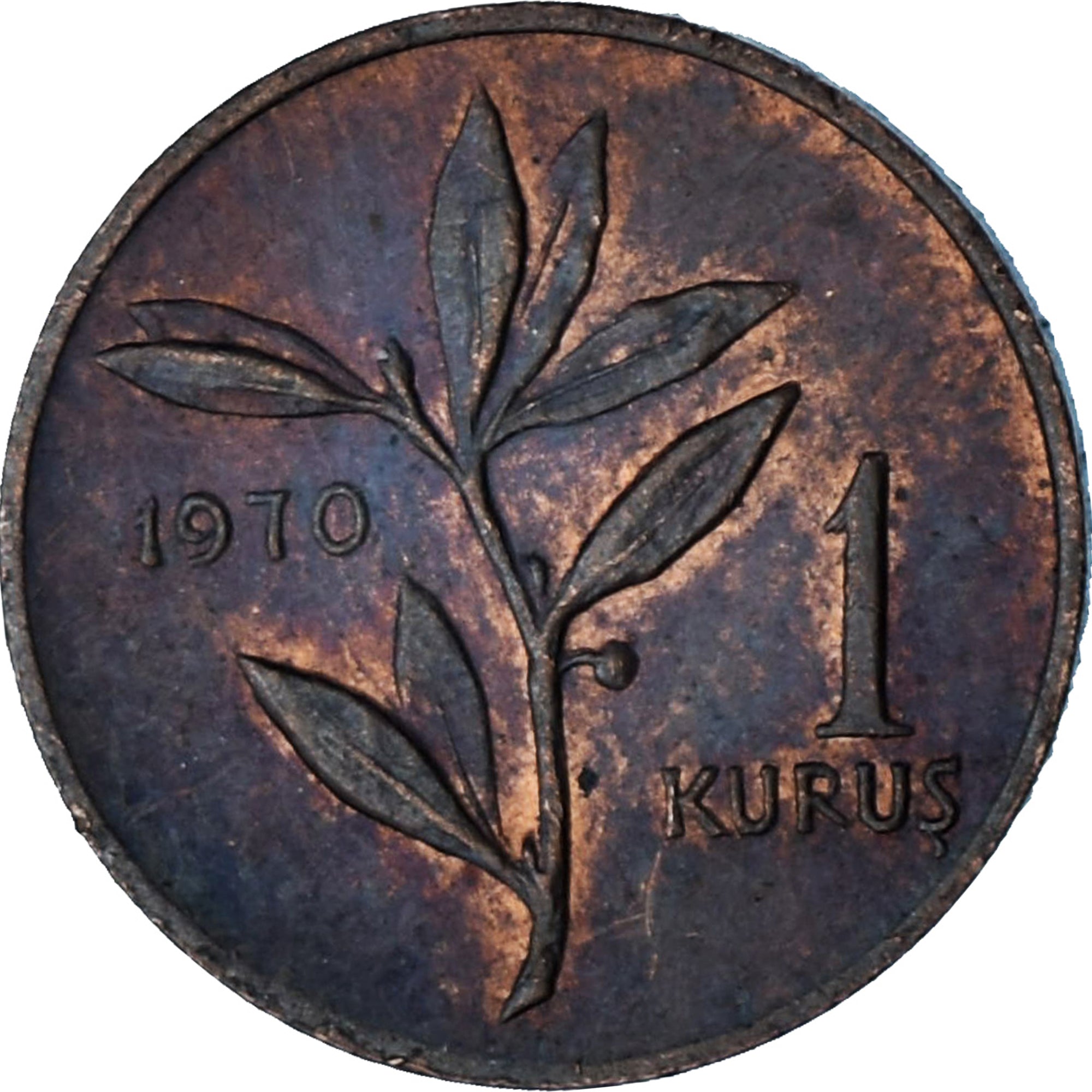 Turkije, Kurus, 1970