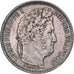 Frankreich, Louis Philippe I, 2 Francs, 1848, Paris, Silber, SS+, Gadoury:520