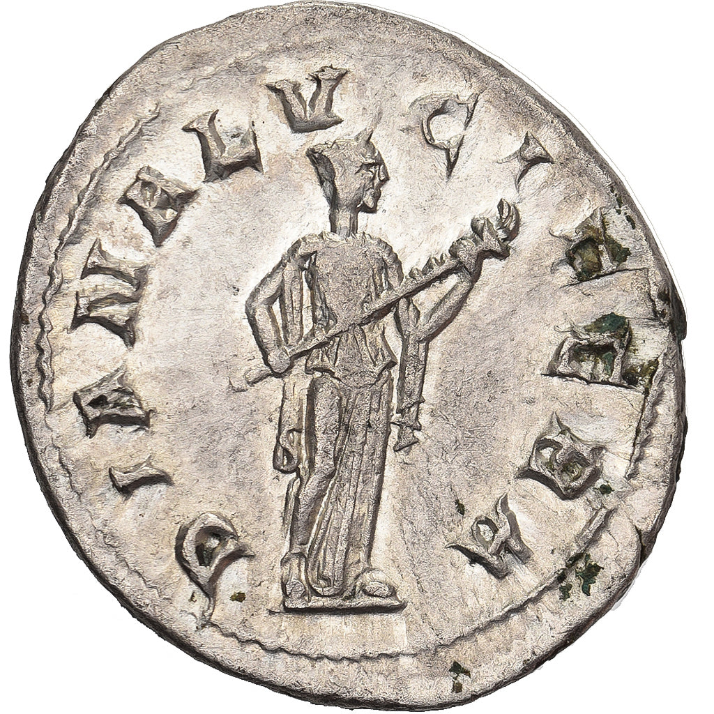 Gordian III, Denarius, 241, Rome, Silver, AU(50-53), RIC:127