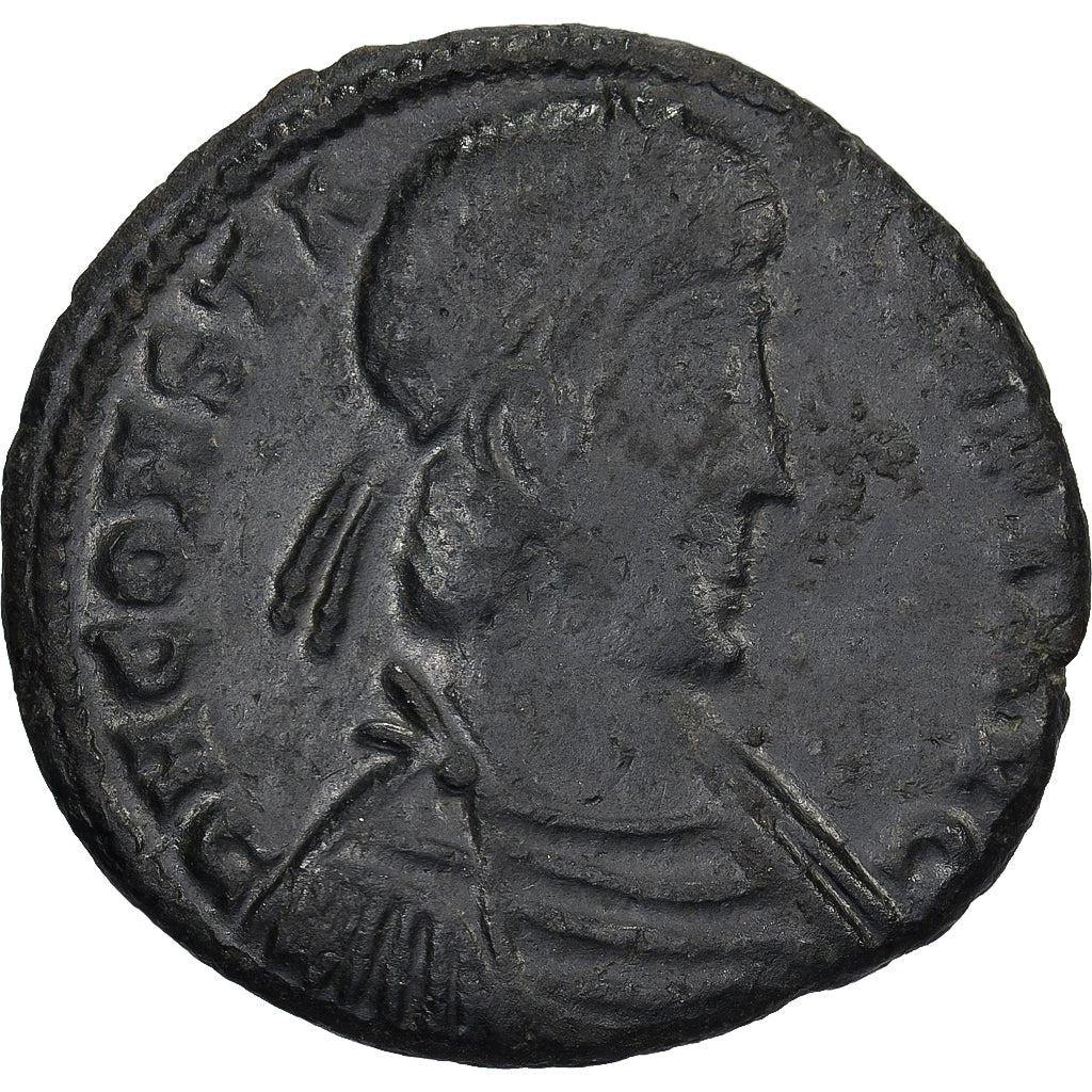 Constans II, Æ Unit, 348-350, Trier, Celtic imitation, Bronze, VF(30-35)