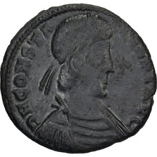 Constans II, Æ Unit, 348-350, Trier, Celtic imitation, Bronze, VF(30-35)