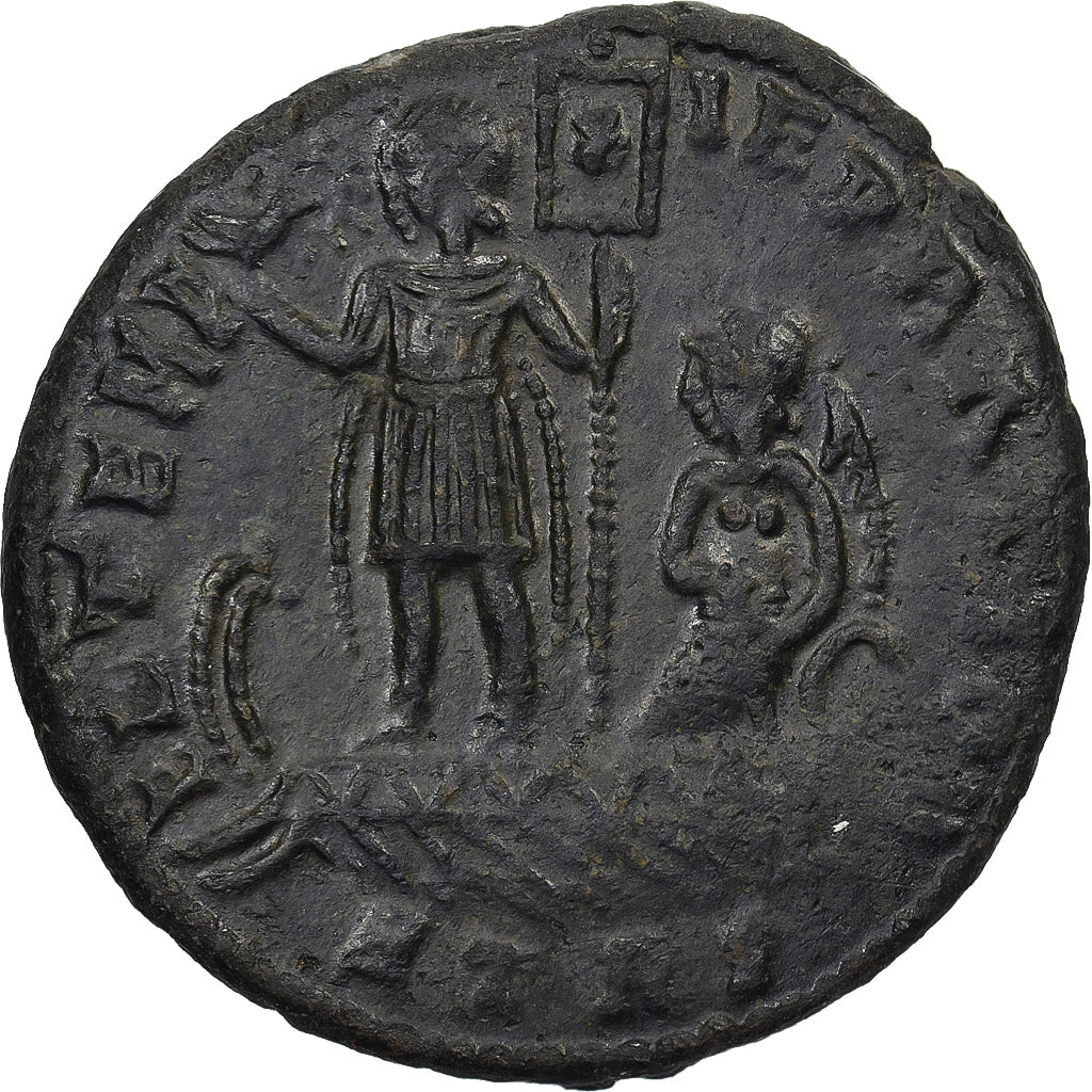 Constans II, Æ Unit, 348-350, Trier, Celtic imitation, Bronze, VF(30-35)