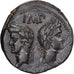 Augustus & Agrippa, Dupondius, 9-3 BC, Nemausus, Bronze, EF(40-45)