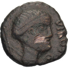 Nervii, Bronze Unit, ca. 60-20 BC, Bronze, AU(55-58), Delestrée:625