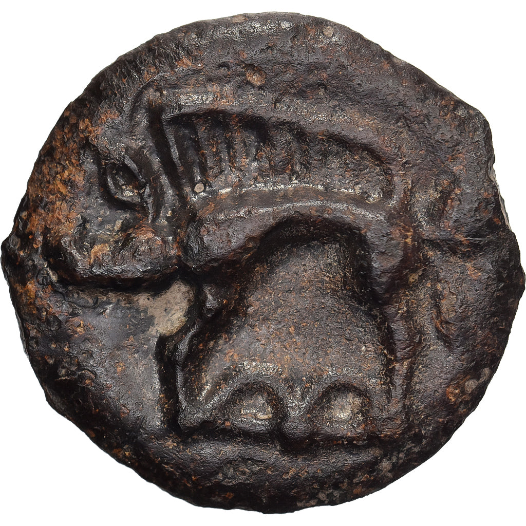 Remi, Bronze Æ, 2nd century BC, Bronze, VF(30-35), Delestrée:153