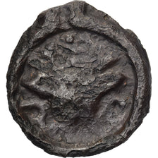 Remi, Potin au bucrane, 2nd-1st century BC, Bronze, SGE+, Delestrée:221