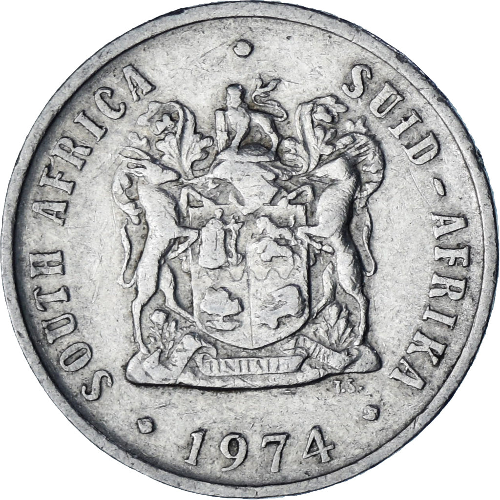 Afrique du Sud, 10 Cents, 1974