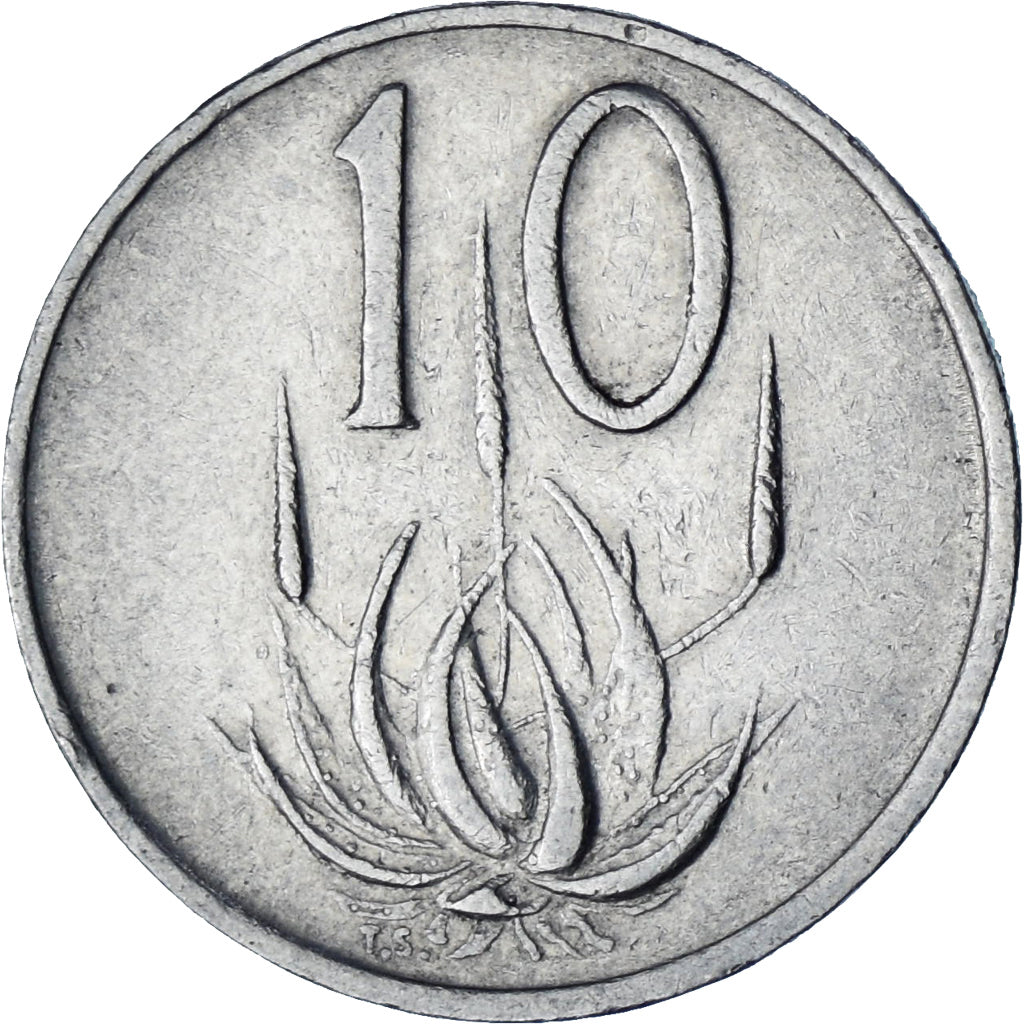 Afrique du Sud, 10 Cents, 1974