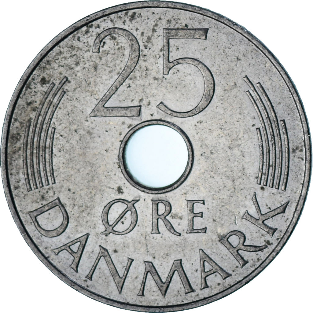 Dinamarca, 25 Öre, 1981