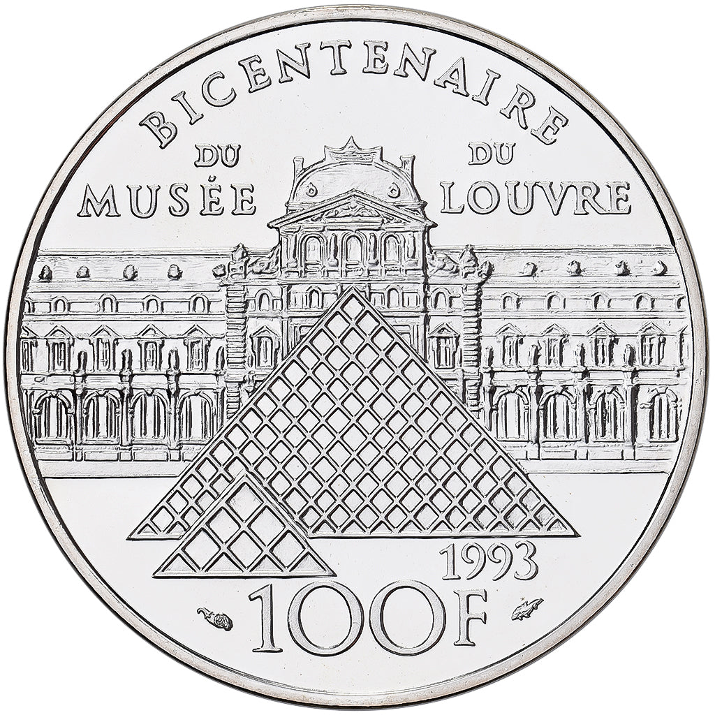 Francia, 100 Francs, Liberté guidant le peuple, 1993, MDP, Essai Proof