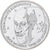 Frankrijk, 100 Francs, Jean Monnet, 1992, MDP, Pattern, Zilver, FDC