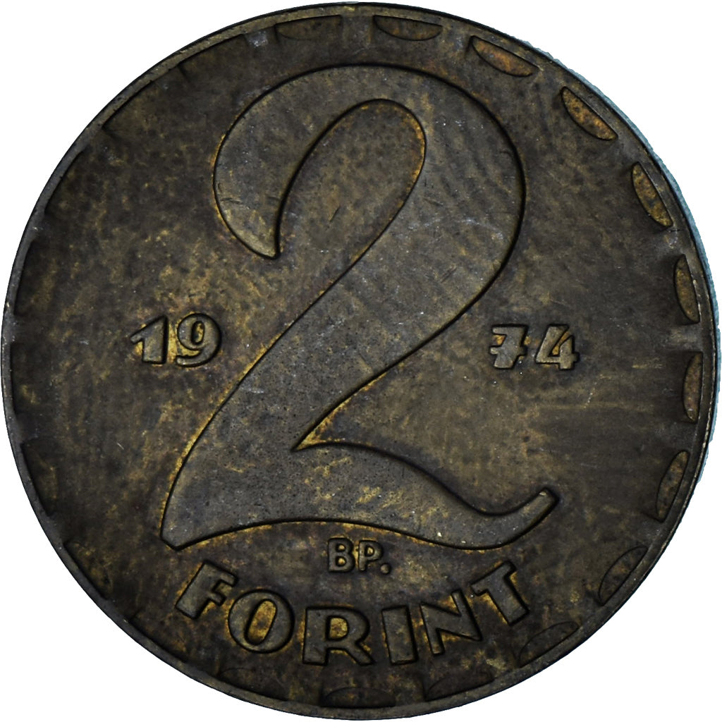 Ungheria, 2 Forint, 1974