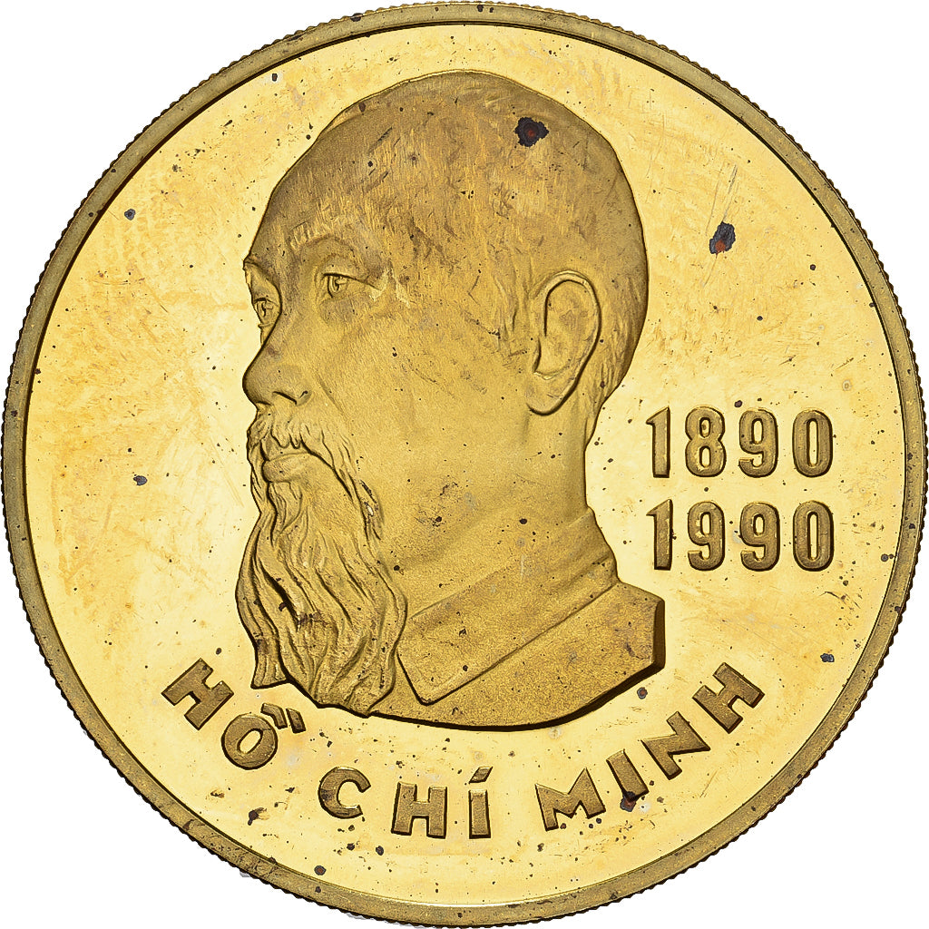 Vietnam, 20 Dông, Ho Chi Minh, 1989, Saint Petersburg, PP, Messing, SS+, KM:40