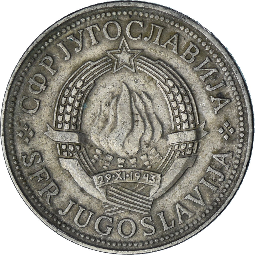 Yugoslavia, 10 Dinara, 1979