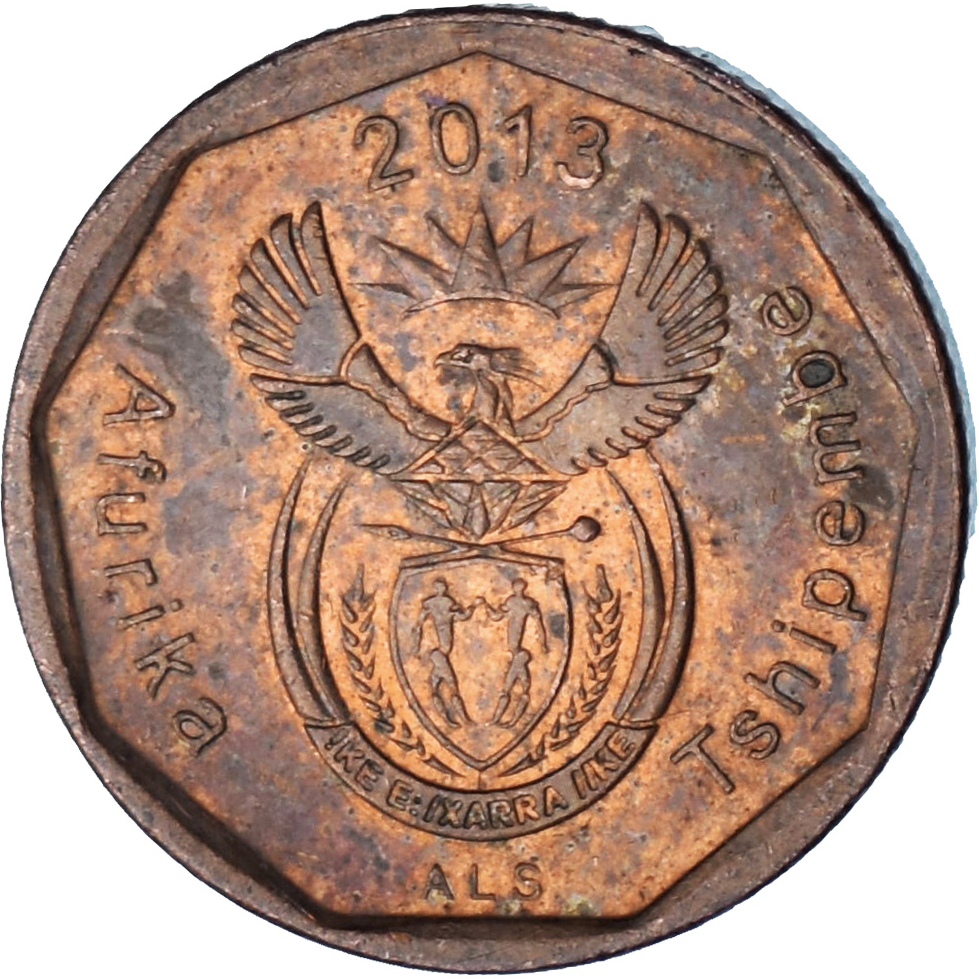 Afrique du Sud, 10 Cents, 2013
