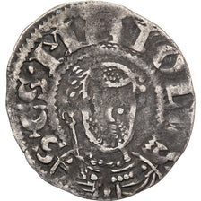 Souvigny Priory, Denarius, 1180-1213, Silver, EF(40-45), Boudeau:358