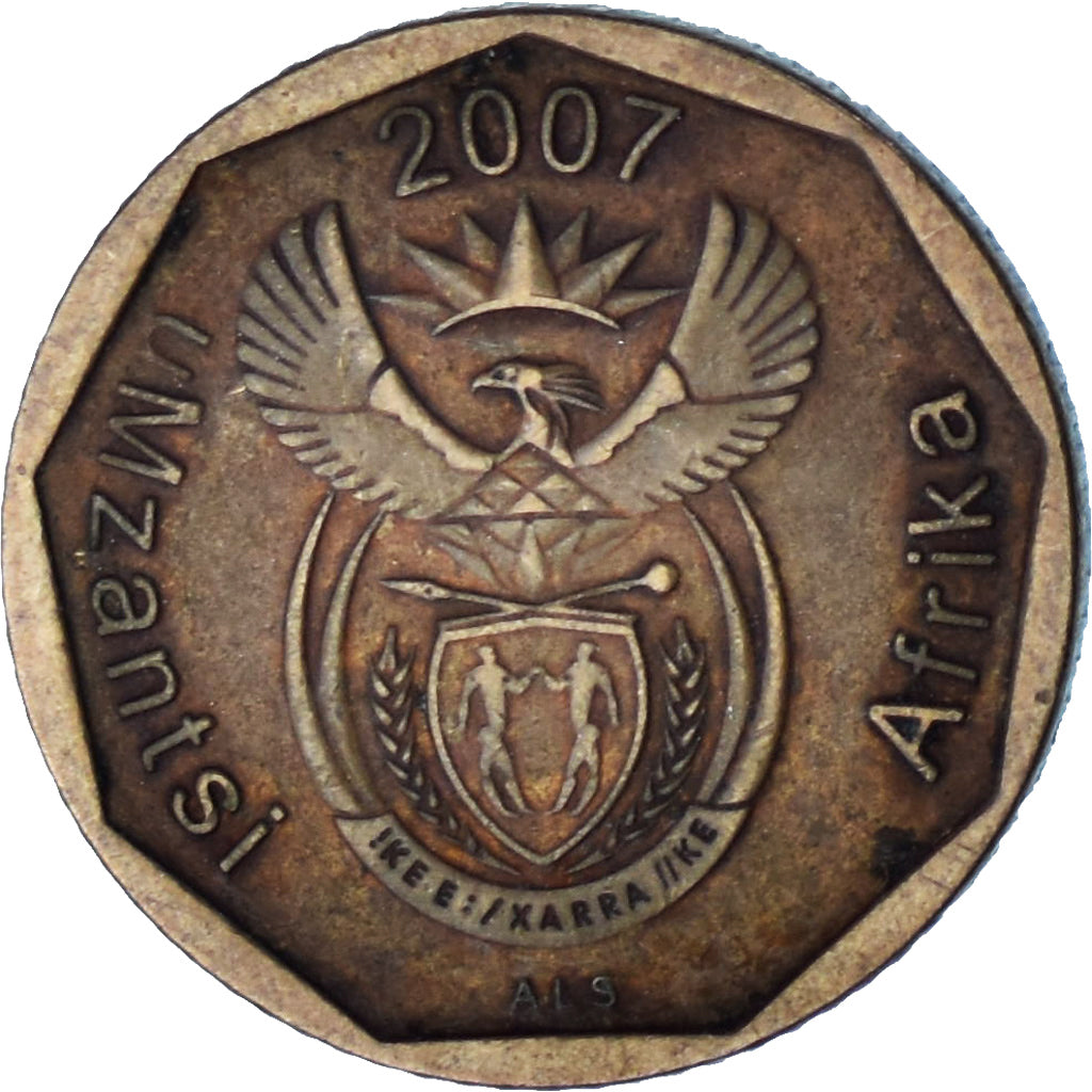 Sudafrica, 10 Cents, 2007
