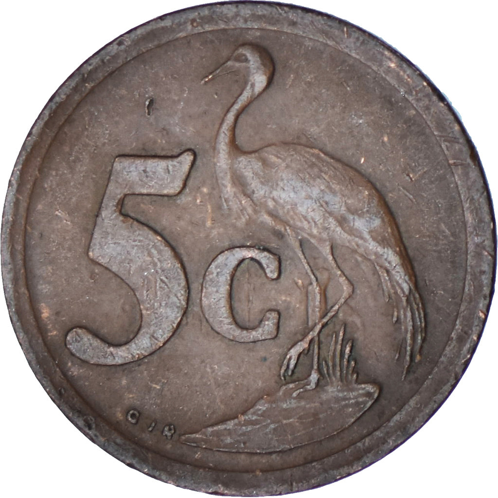 Sudáfrica, 5 Cents, 1991