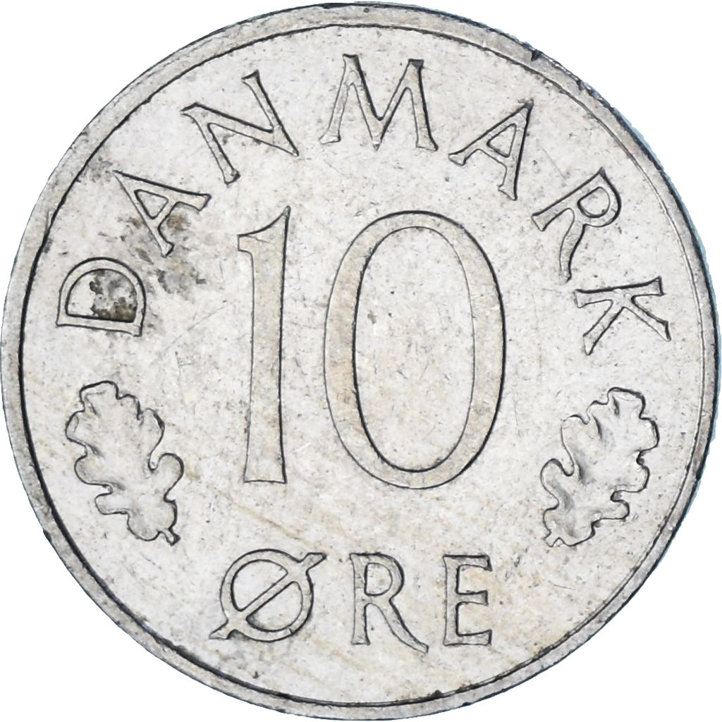 Dinamarca, 10 Öre, 1984