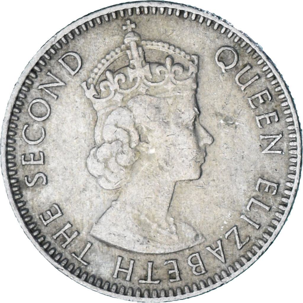 Mauritius, 1/4 Rupee, 1965