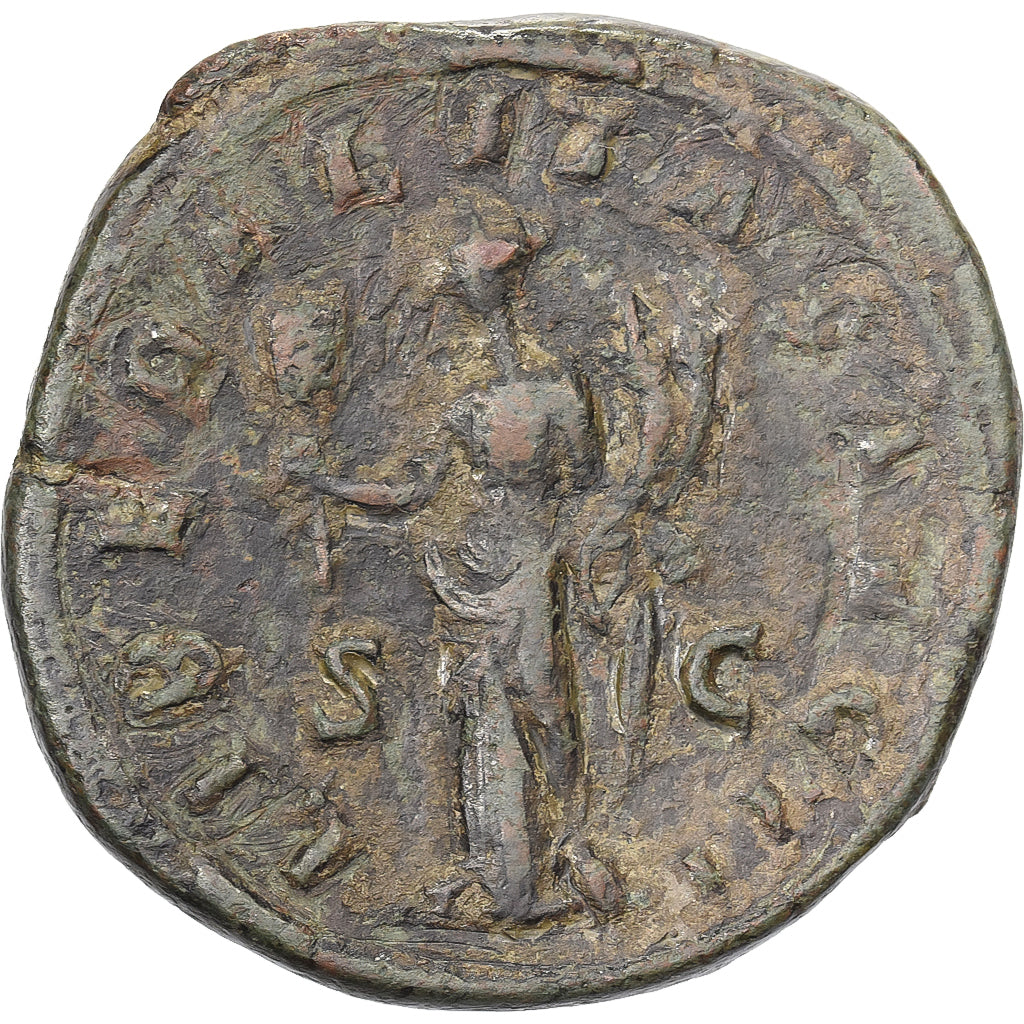 Gordian III, Sesterzio, 240, Rome, Bronzo, MB, RIC:269