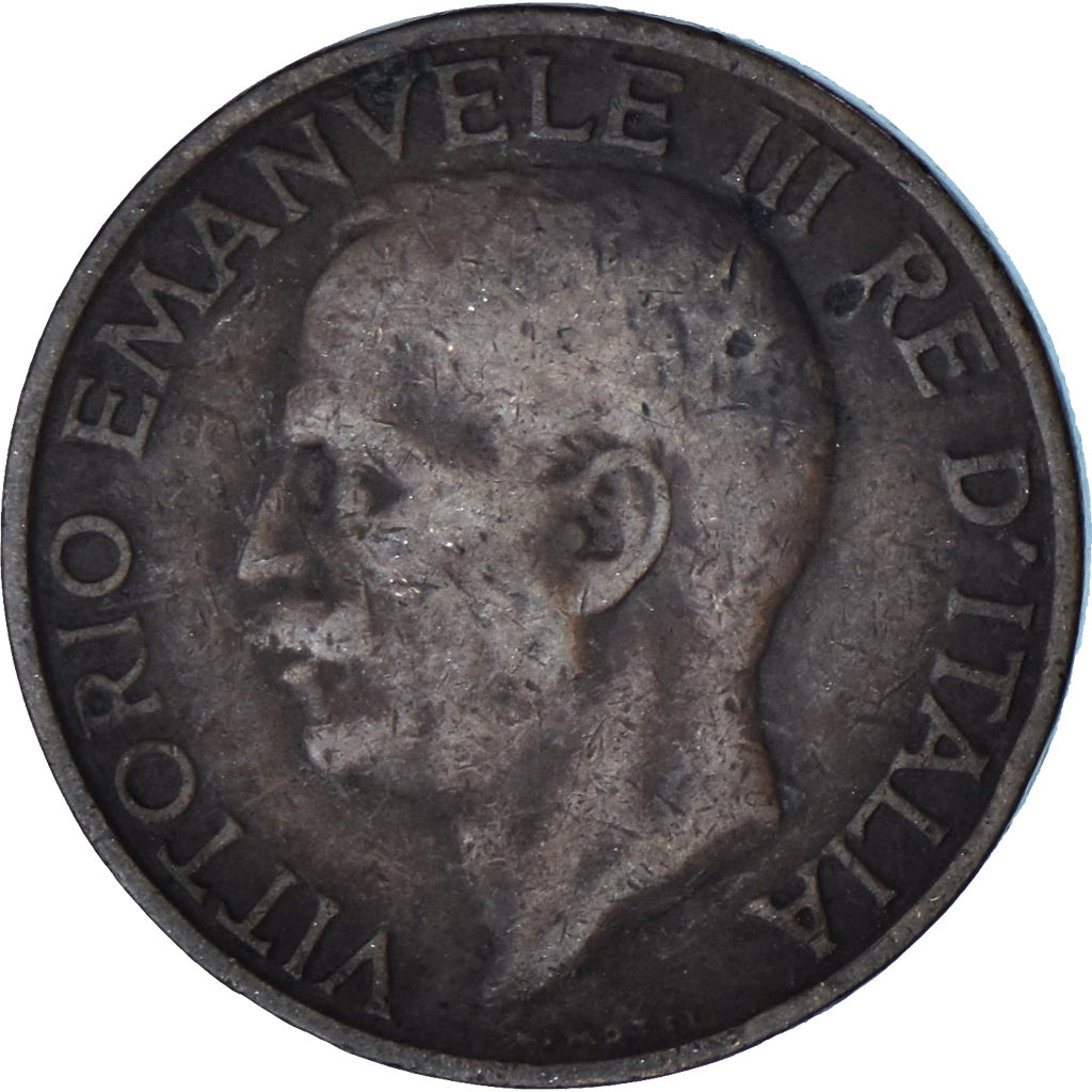 Itália, 10 Centesimi, 1929