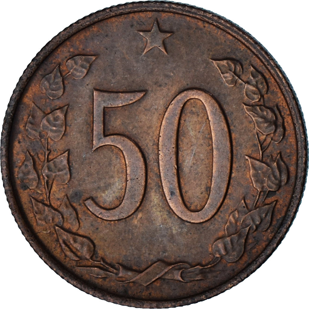 Tsjecho-Slowakije, 50 Haleru, 1965