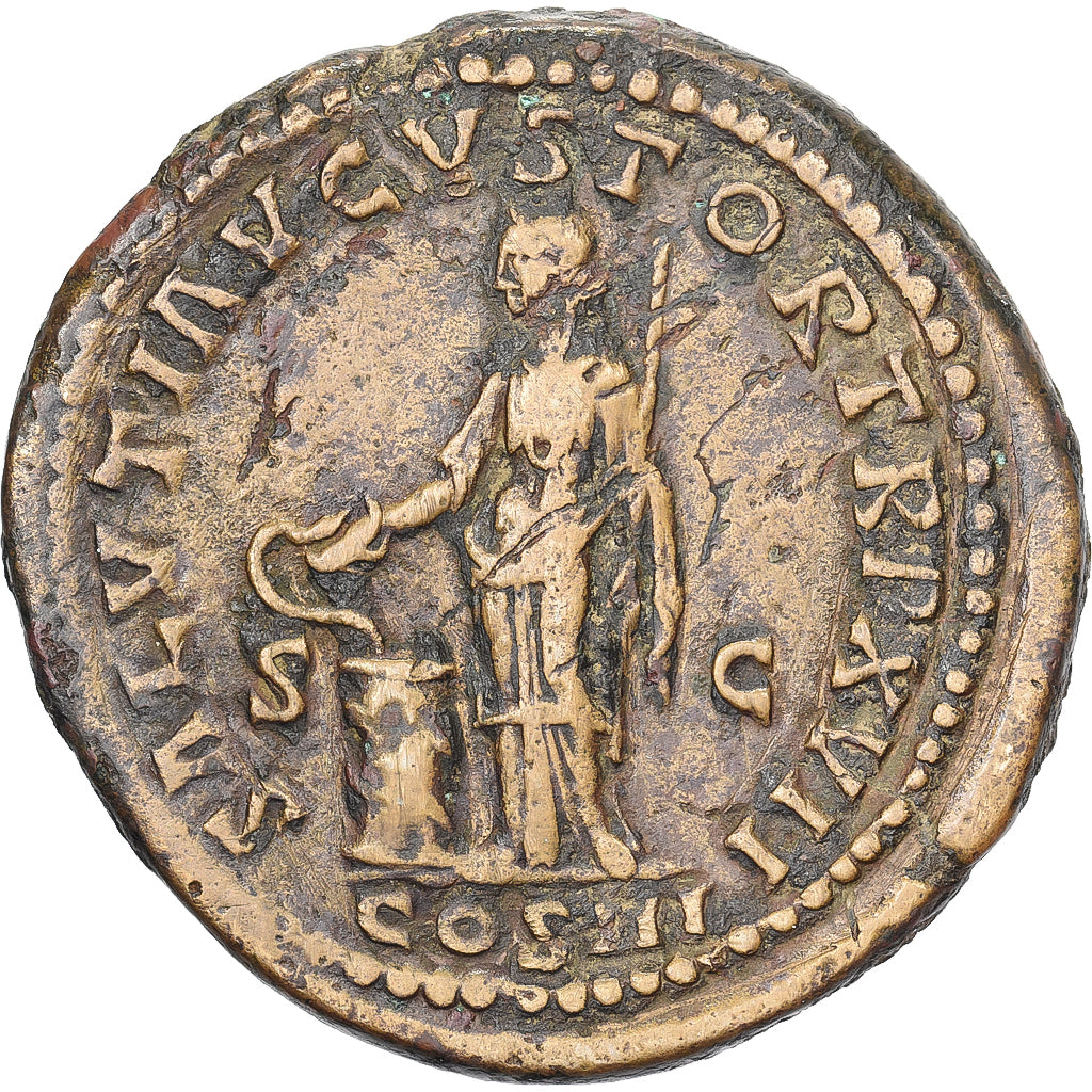 Marcus Aurelius, Sestertius, 162-163, Rome, Bronze, EF(40-45), RIC:844