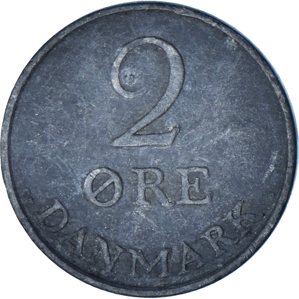 Danimarca, 2 Öre, 1957