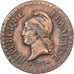 France, 1 Centime, Dupré, 1849, Paris, Bronze, VF(30-35), Gadoury:84