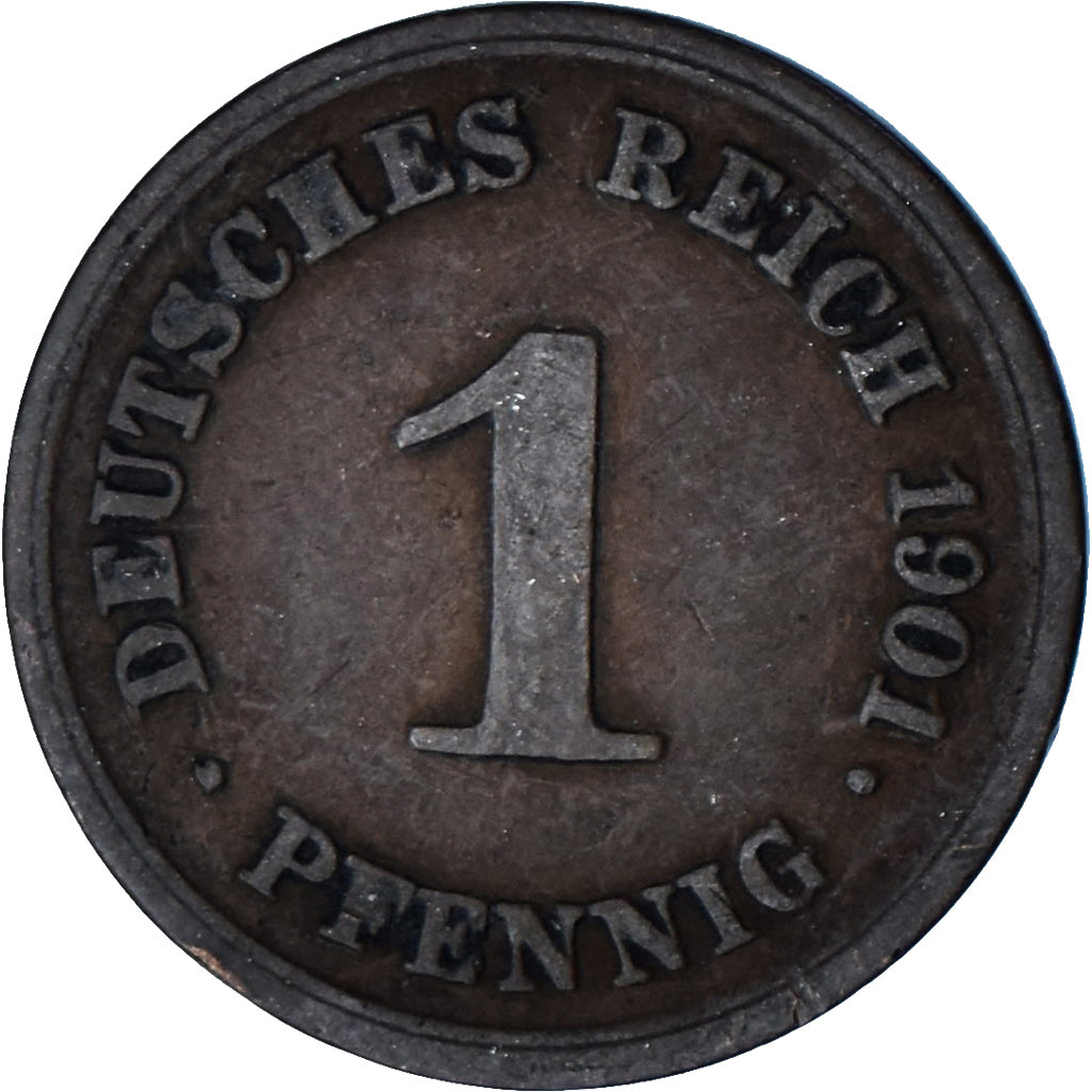 Germania, Pfennig, 1901