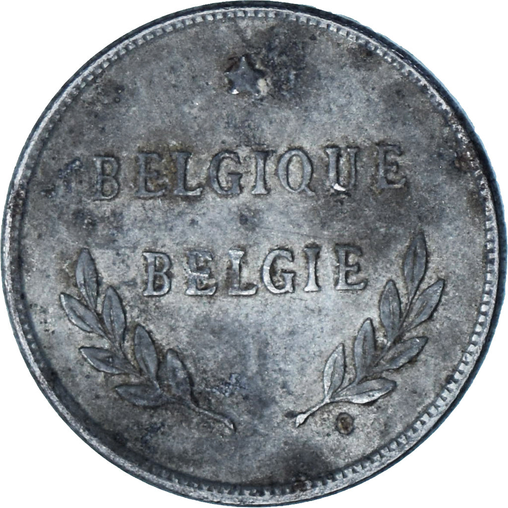 Bélgica, 2 Francs, 2 Frank, 1944