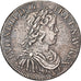 Francia, Louis XIV, 1/2 Écu à la mèche courte, 1644, Paris, Argento, MB+